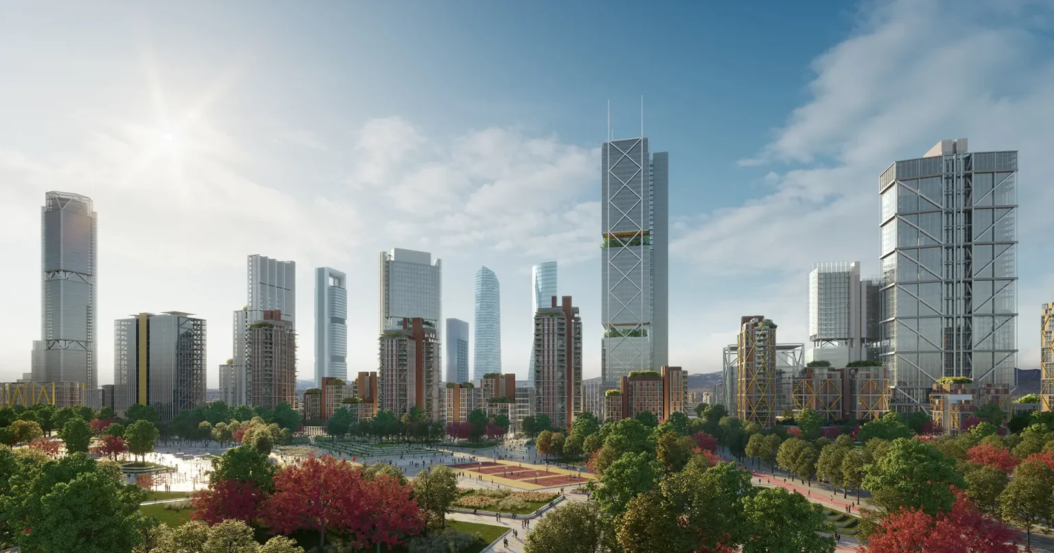 La inteligencia artificial está redibujando la ciudad de Madrid