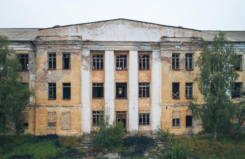 edificaciones abandonadas